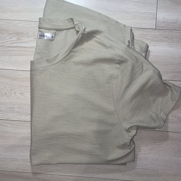 Vitaly - 2 T-Shirts (Cream Colour) - Fishtail & Scoop - Picture 5 of 14